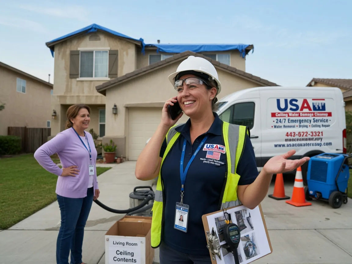 Ceiling Water Damage Restoration Dannebrog, NE FAQs